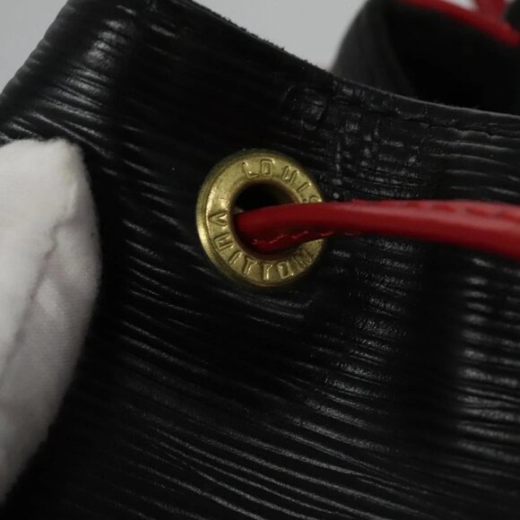 LOUIS VUITTON Epi Noe Shoulder Bag Bicolor Black Red M44017 LV Auth BD310 - Picture 13 of 16